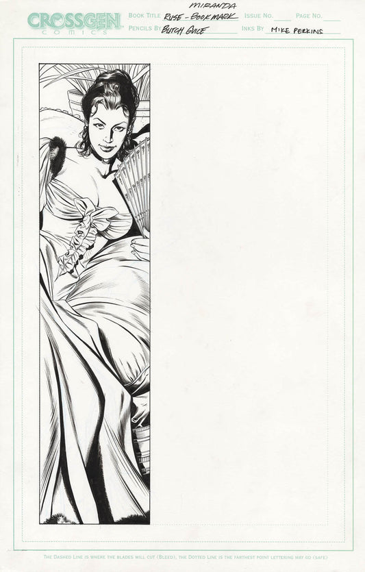 Guice, Butch - Ruse Miranda Cross Bookmark Art!