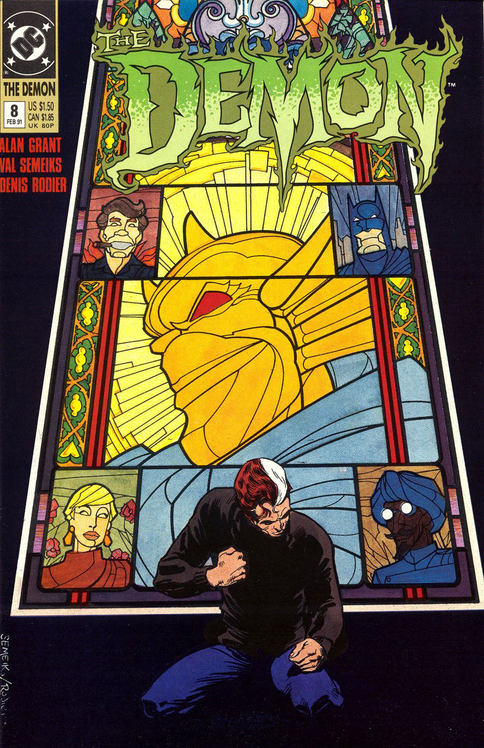 Semeiks, Val - The Demon #8 Cover - Batman!