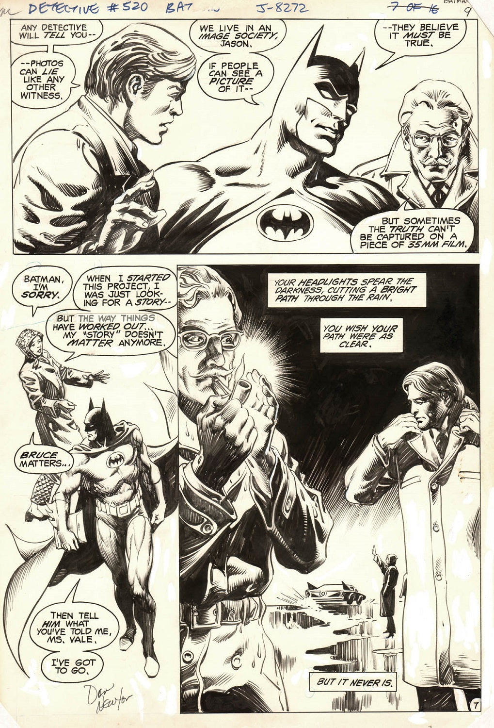 Newton, Don - Detective Comics #520 p.07- Alcala inks!