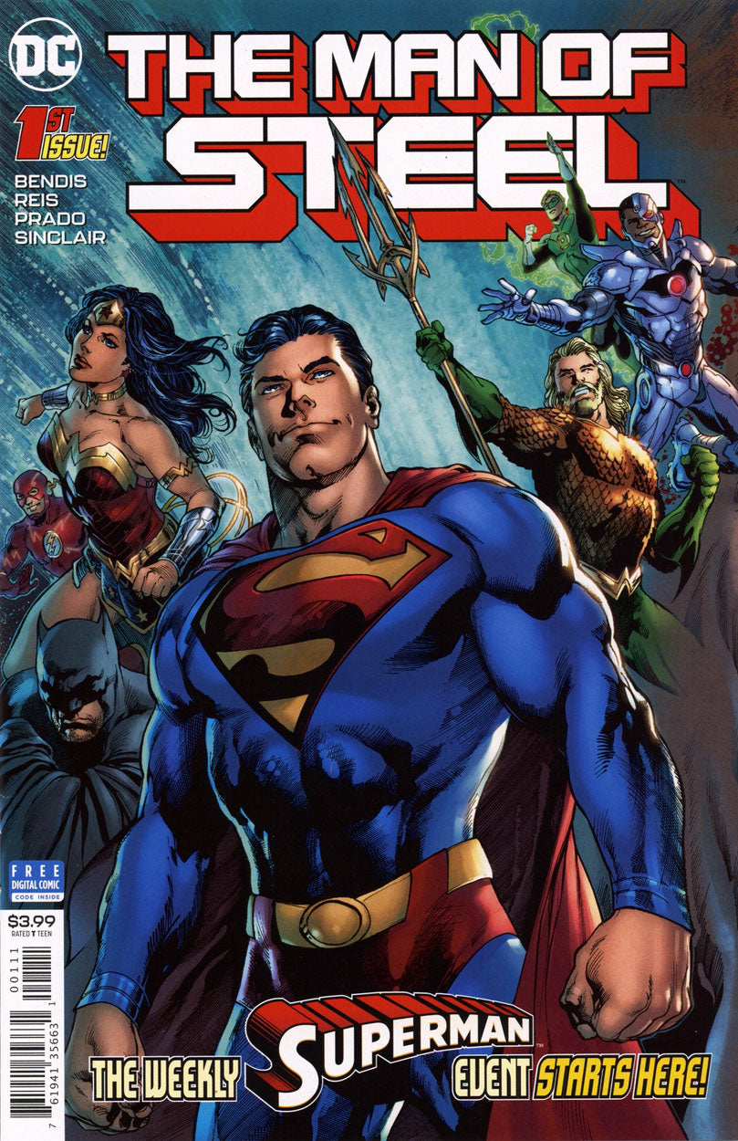 Reis, Ivan - Man Of Steel #1 Blueline Pencils