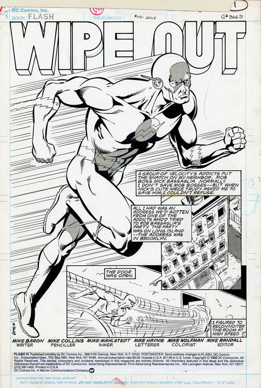 Collins, Mike - The Flash #14 p.01 - Splash!