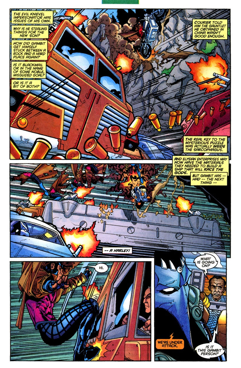 Gambit First Issue Skroce, Steve - Gambit #1 p.23 - Rare 1st Issue Page! – Comic Book Art ...