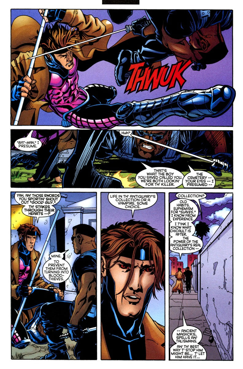 Skroce, Steve - Gambit #4 p.12 - Blade!