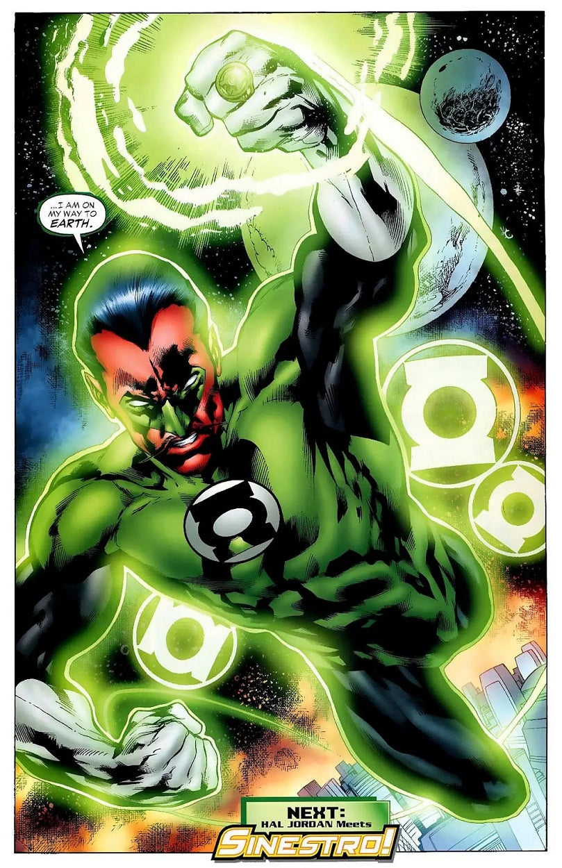 Reis, Ivan - Green Lantern #31 p.22 - Sinestro End Page Splash!