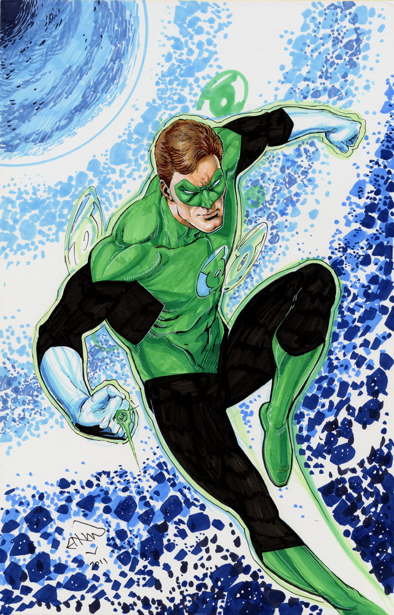 Van Sciver, Ethan - Green Lantern Illustration