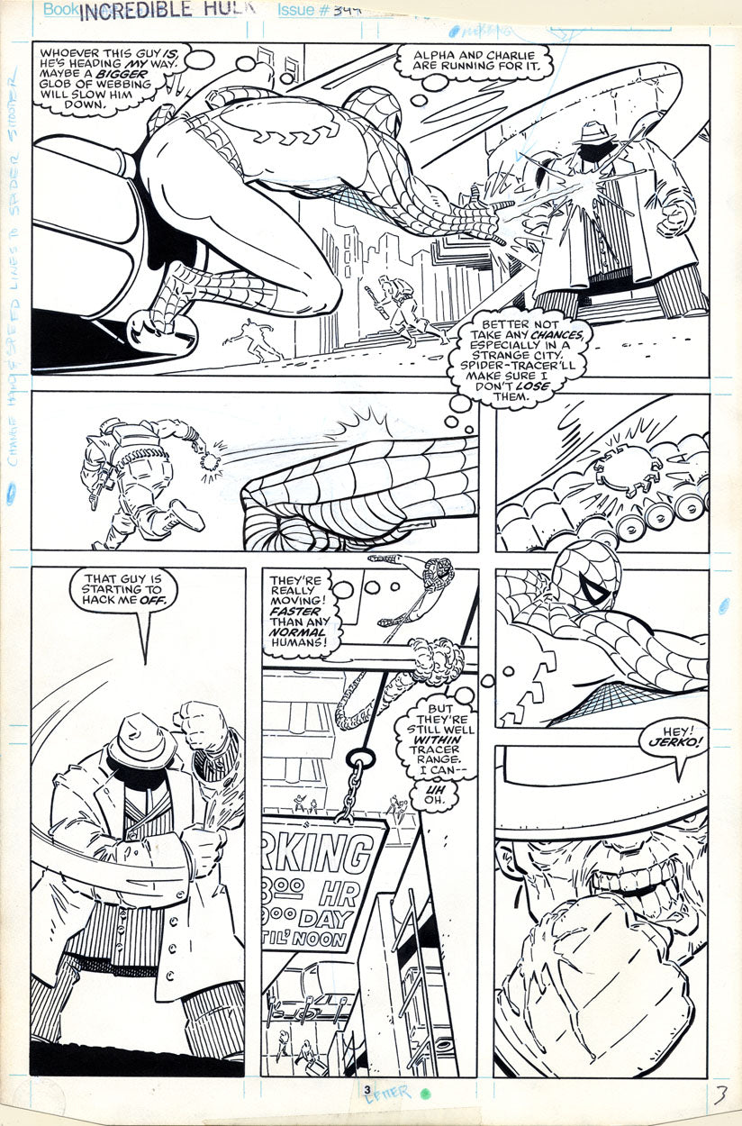 Purves, Jeff - Hulk #349 p.03 - Spider-Man!