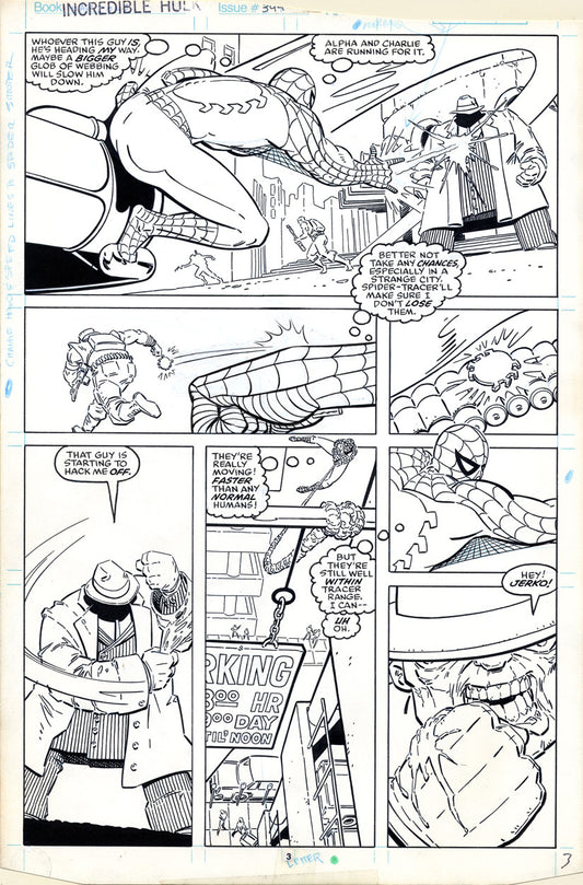 Purves, Jeff - Hulk #349 p.03 - Spider-Man!