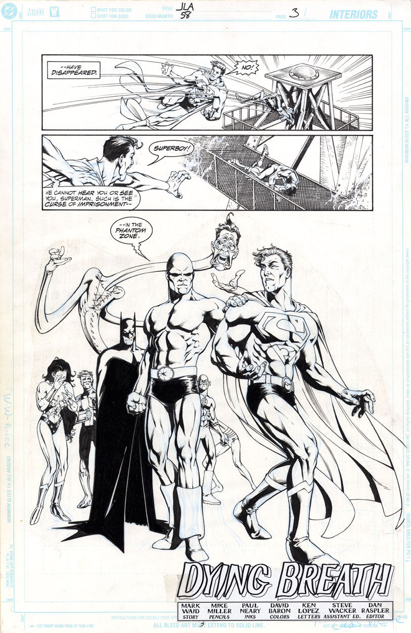 Miller, Mike - JLA #58 p.03 - Splash Page!