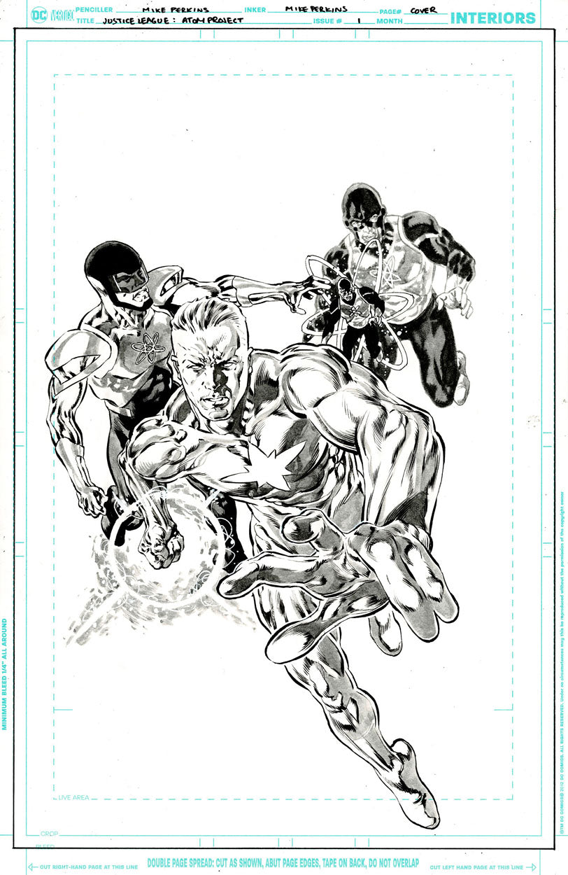 Justice League: The Atom Project #1 - Cover!