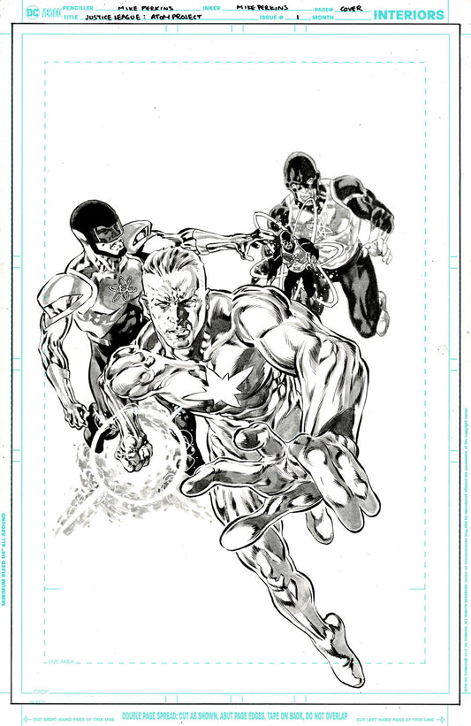 Justice League: The Atom Project #1 - Cover!