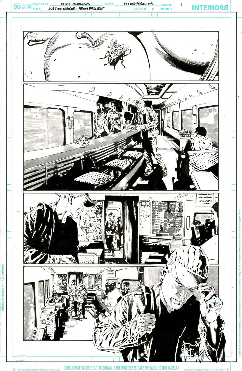 Justice League: The Atom Project #1 p.01 - Nathaniel Adam aka Captain Atom!