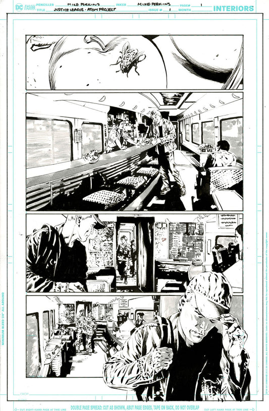 Justice League: The Atom Project #1 p.01 - Nathaniel Adam aka Captain Atom!