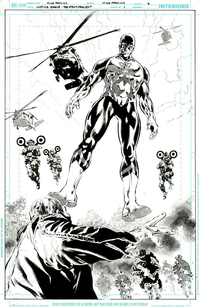 Justice League: The Atom Project #1 p.04 - The Atom Splash!
