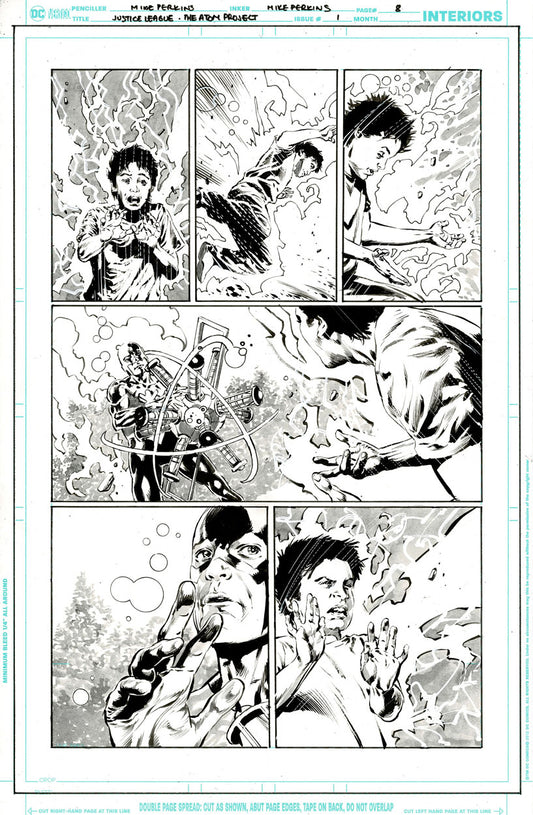 Justice League: The Atom Project #1 p.08 - The Atom Tries to help Matthew