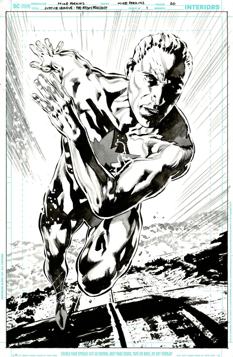 Justice League: The Atom Project #1 p.20 - Captain Atom Splash!