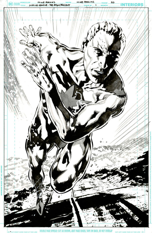 Justice League: The Atom Project #1 p.20 - Captain Atom Splash!
