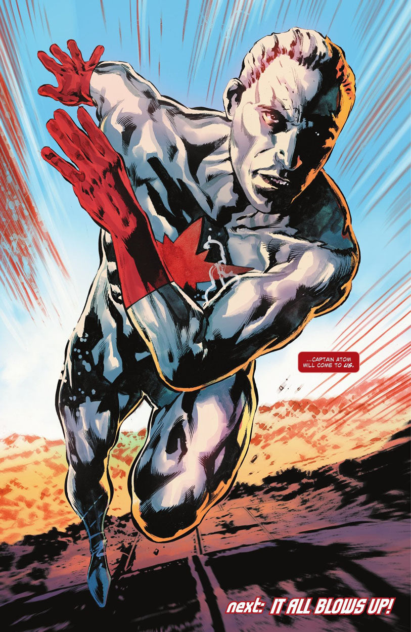Justice League: The Atom Project #1 p.20 - Captain Atom Splash!