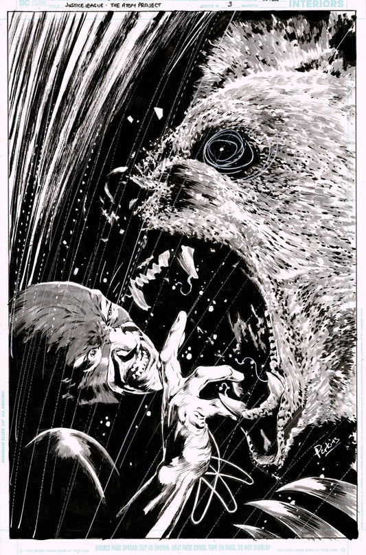 Justice League: The Atom Project #2 - Demon Bear Cover!