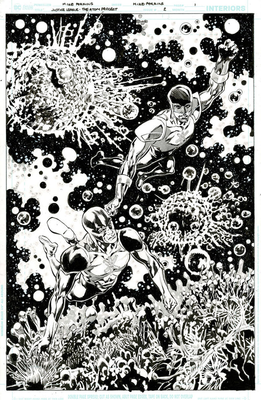 Justice League: The Atom Project #2 p.01 - The Atoms!