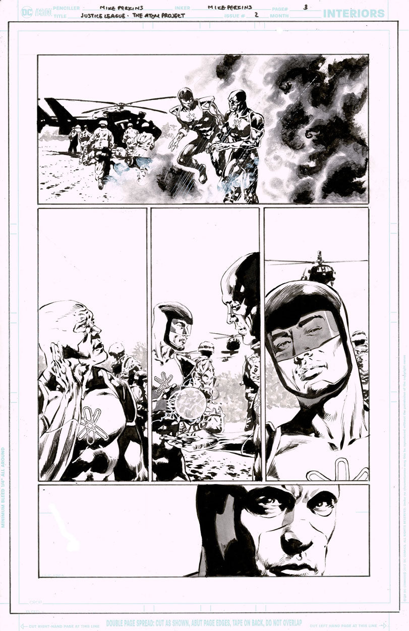 Justice League: The Atom Project #2 p.03 - The Atoms!