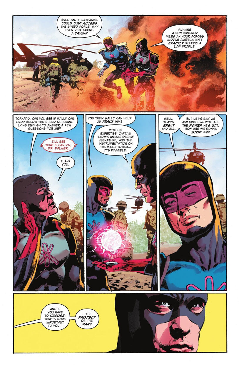 Justice League: The Atom Project #2 p.03 - The Atoms!