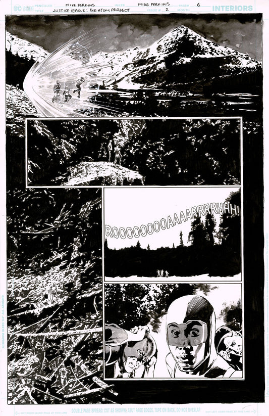 Justice League: The Atom Project #2 p.06 - The Atoms in Northern Québec!