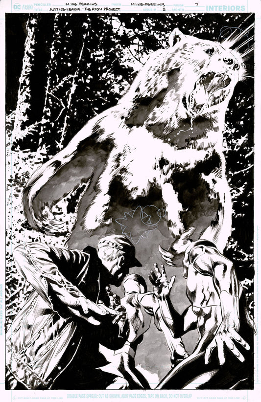 Justice League: The Atom Project #2 p.07 - Demon Bear aka Grizzly Atom!