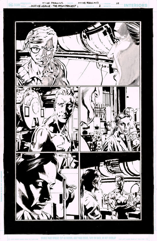 Justice League: The Atom Project #2 p.10 - Captain Atom reveals himself!