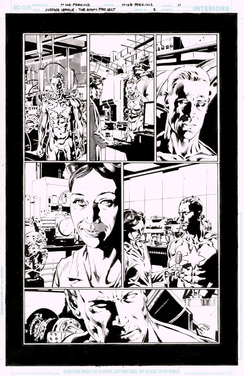 Justice League: The Atom Project #2 p.11 - Captain Atom!