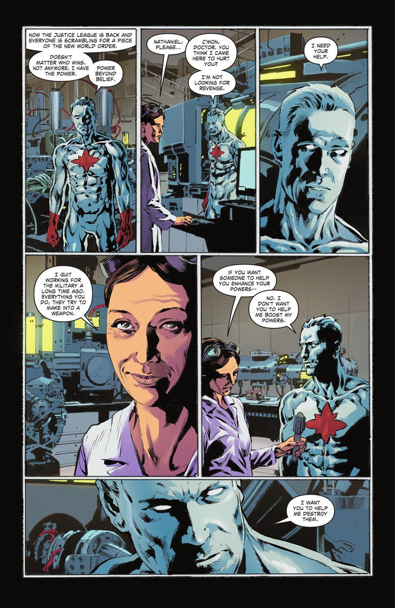 Justice League: The Atom Project #2 p.11 - Captain Atom!