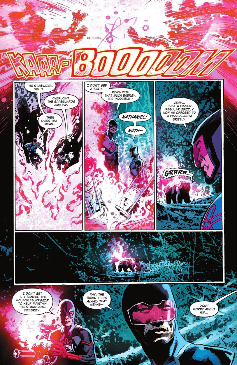 Justice League: The Atom Project #2 p.16 - Grizzly Atom depowered!