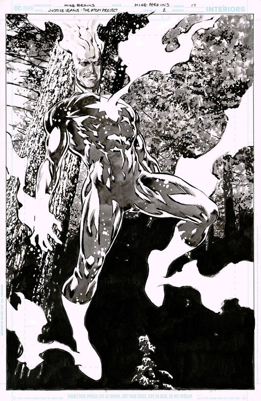 Justice League: The Atom Project #2 p.17 - Captain Atom Splash!