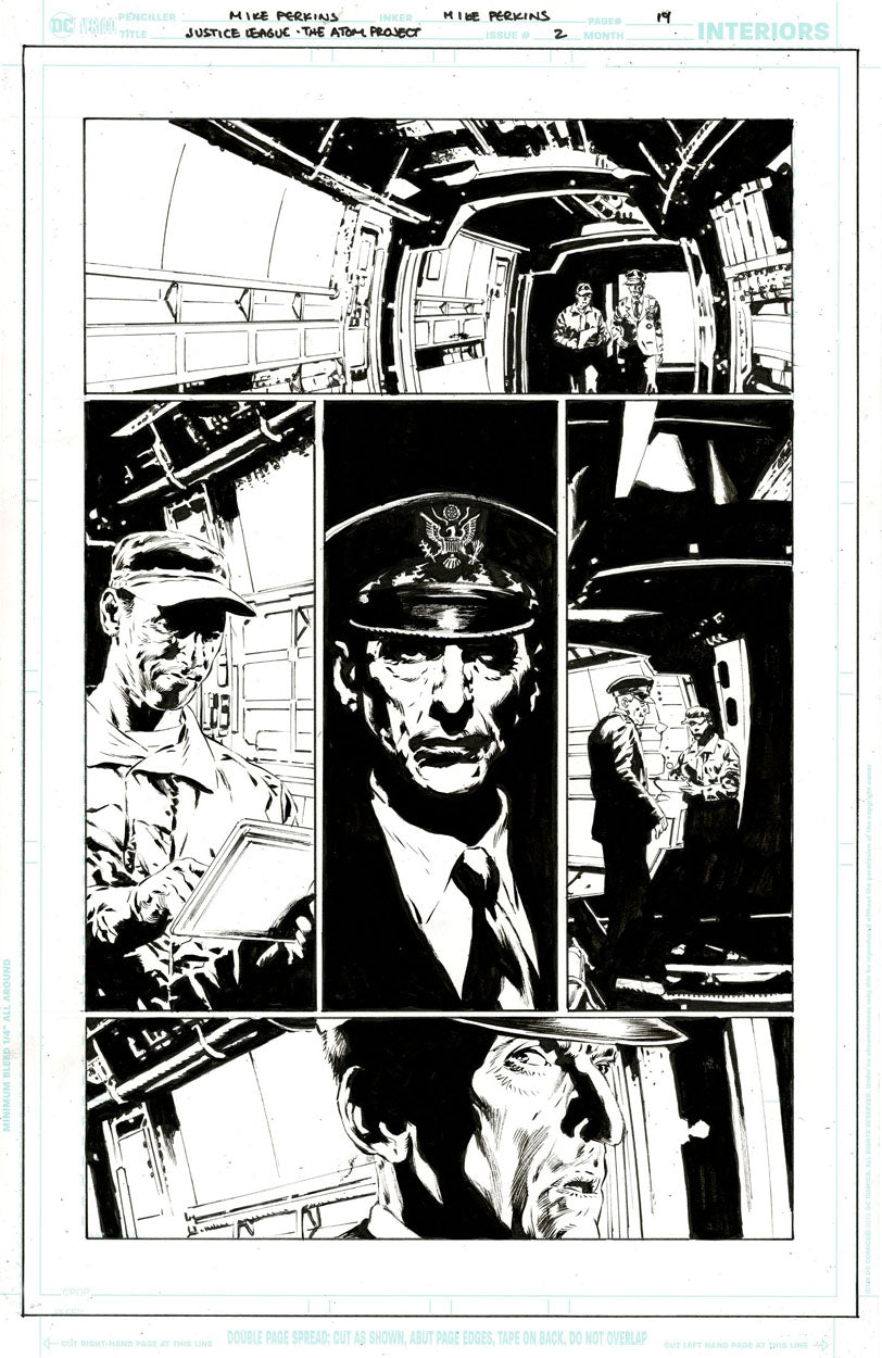 Justice League: The Atom Project #2 p.19 - Military A-Hole!