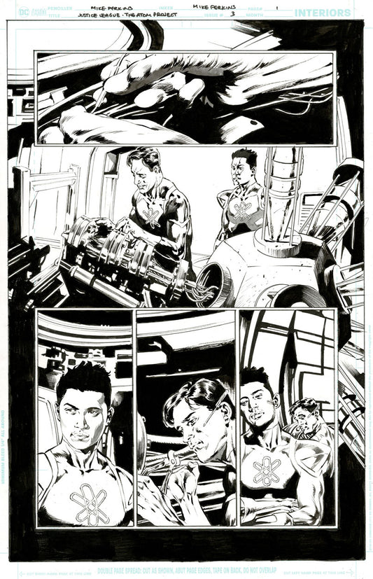 Justice League: The Atom Project #3 p.01 - The Two Atoms!