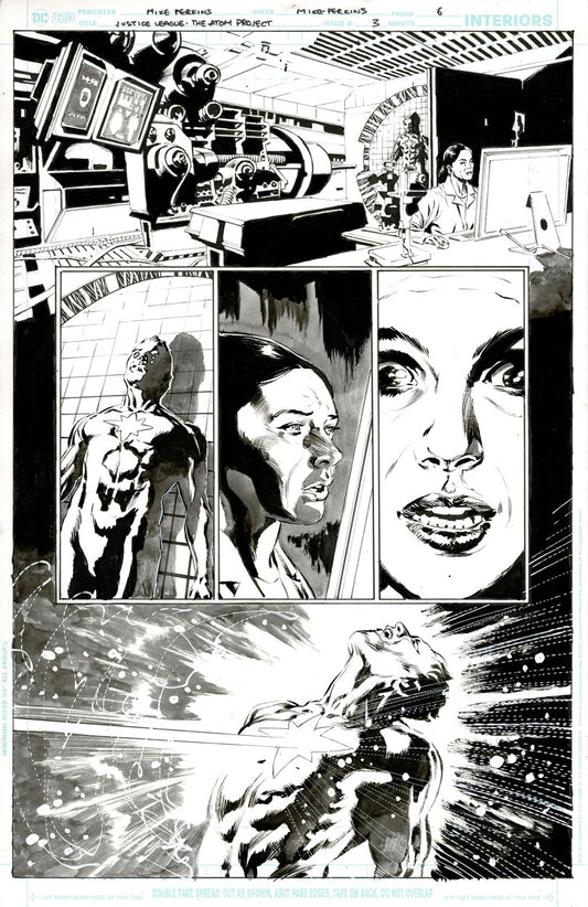 Justice League: The Atom Project #3 p.06 - Captain Atom!