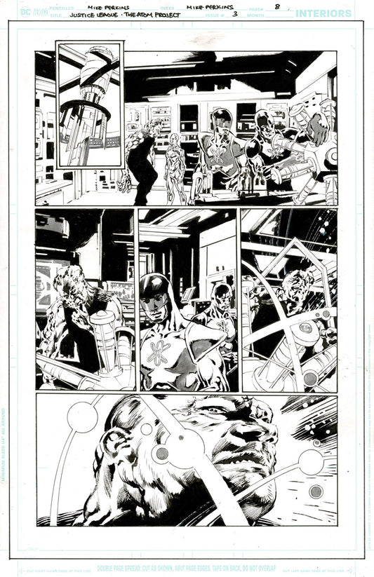 Justice League: The Atom Project #3 p.08 - The Atom & Captain Atom!