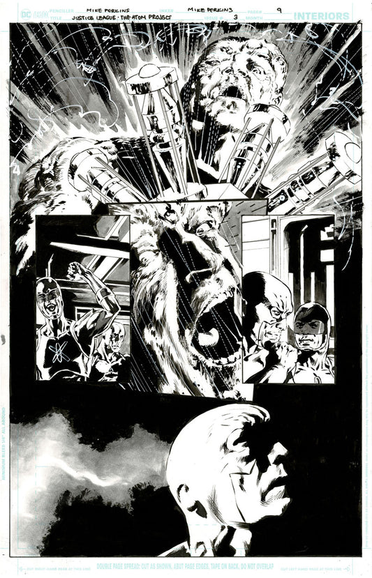 Justice League: The Atom Project #3 p.09 - The Two Atoms Experiment!