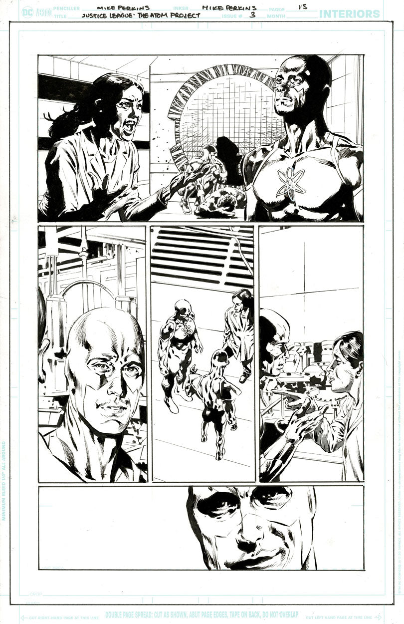 Justice League: The Atom Project #3 p.15 - The Two Atoms!