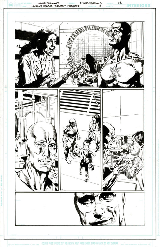 Justice League: The Atom Project #3 p.15 - The Two Atoms!