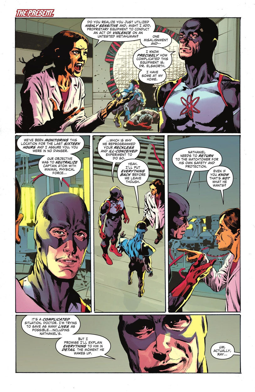 Justice League: The Atom Project #3 p.15 - The Two Atoms!