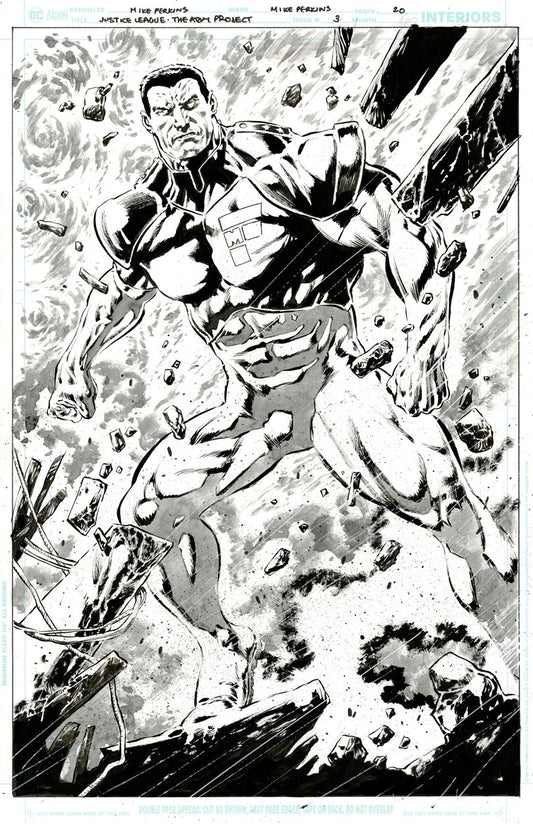 Justice League: The Atom Project #3 p.20 - Major Force Splash!