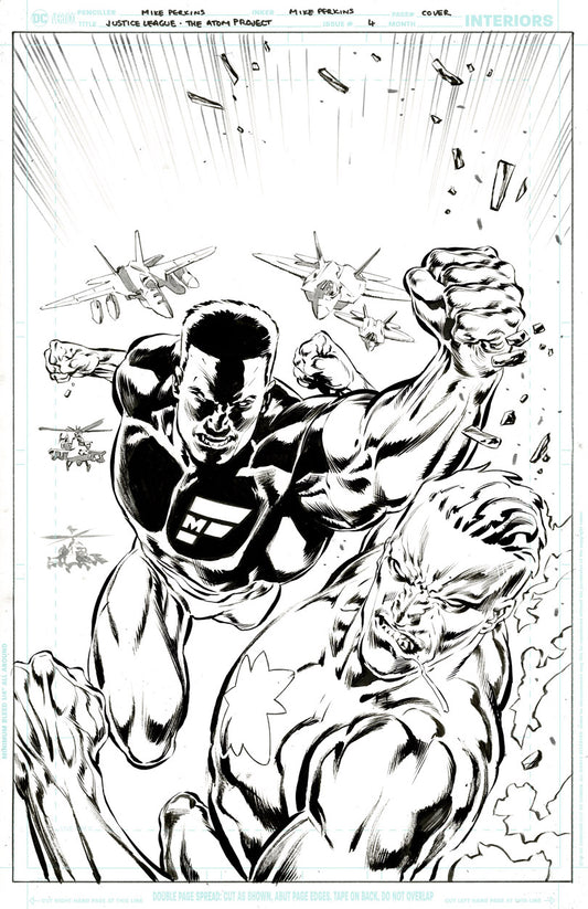 Justice League: The Atom Project #4 - Cover!