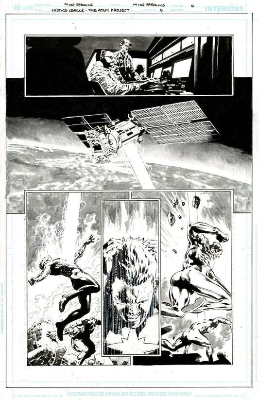 Justice League: The Atom Project #4 p.04 - Captain Atom vs Major Force!