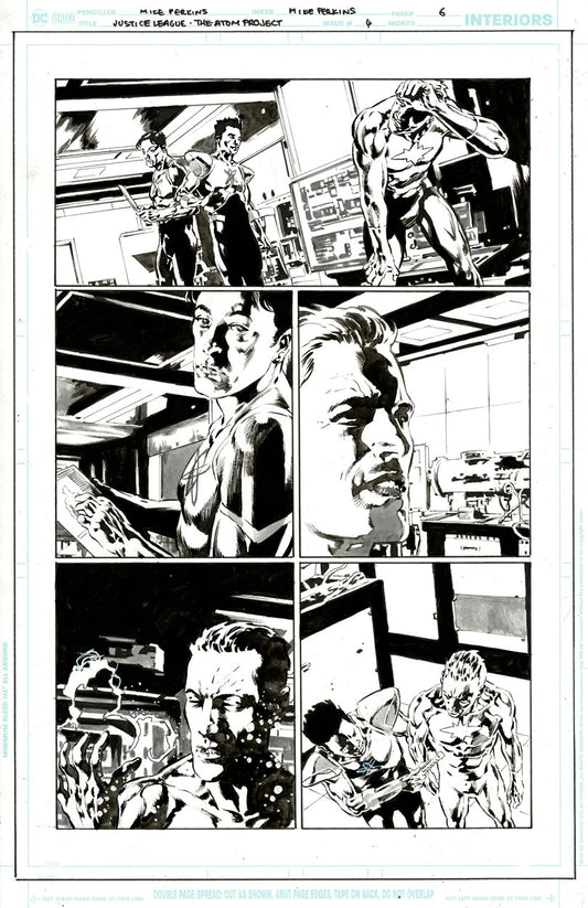 Justice League: The Atom Project #4 p.06 - The Atoms & Captain Atom!