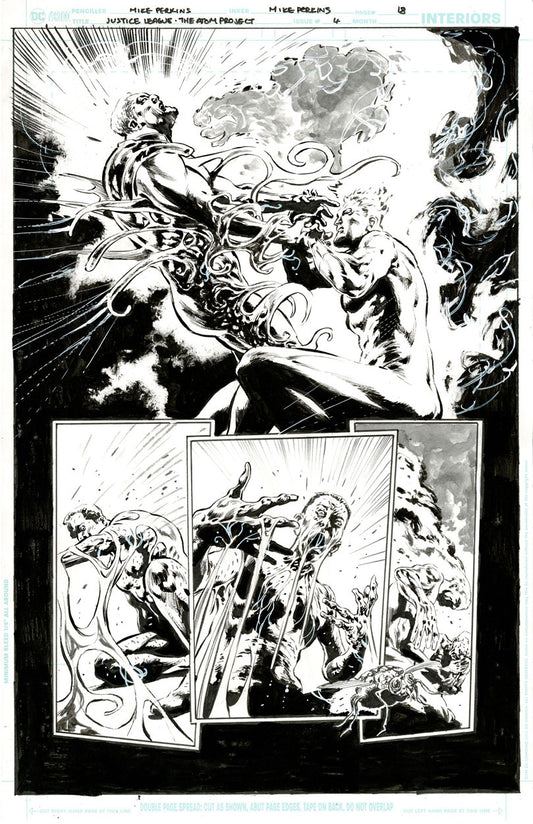 Justice League: The Atom Project #4 p.18 - Captain Atom Depowers Major Force!