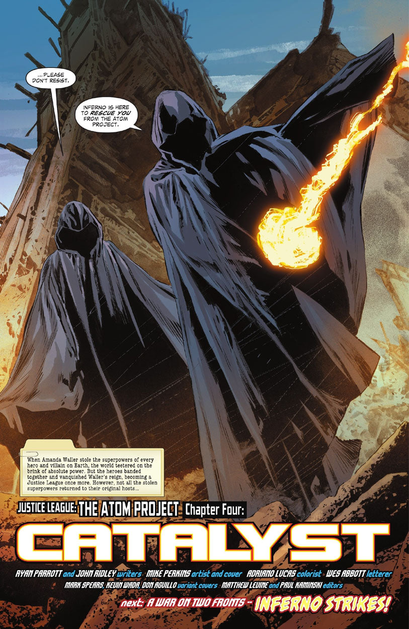 Justice League: The Atom Project #4 p.20 - Inferno Splash!