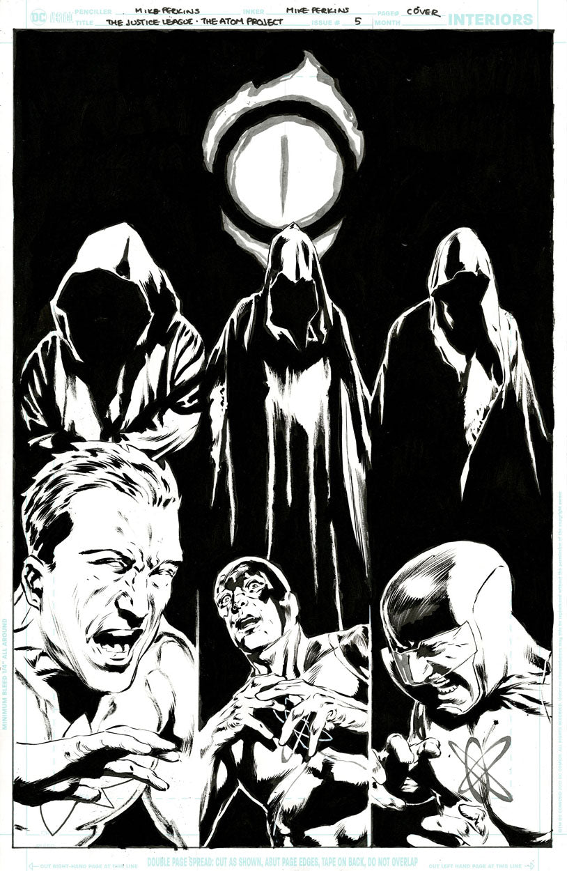 Justice League: The Atom Project #5 - Cover!