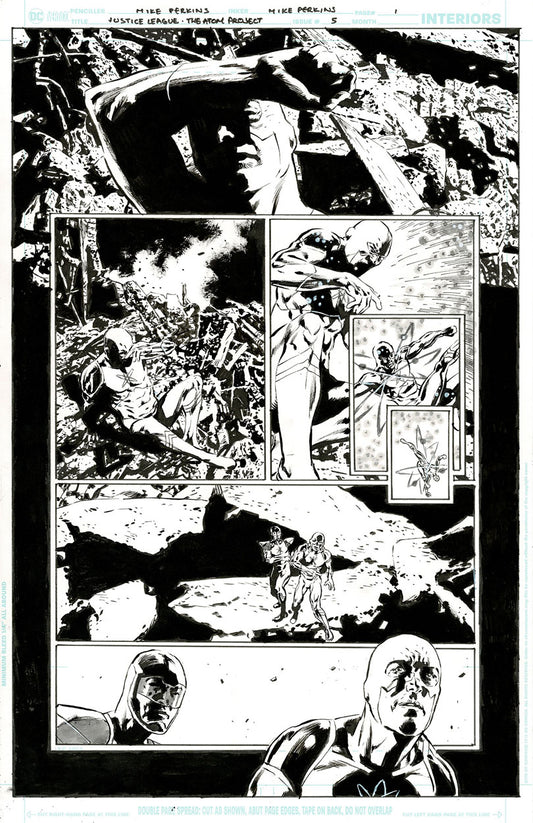 Justice League: The Atom Project #5 p.01 - The Two Atoms!