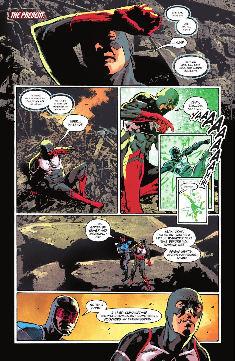 Justice League: The Atom Project #5 p.01 - The Two Atoms!