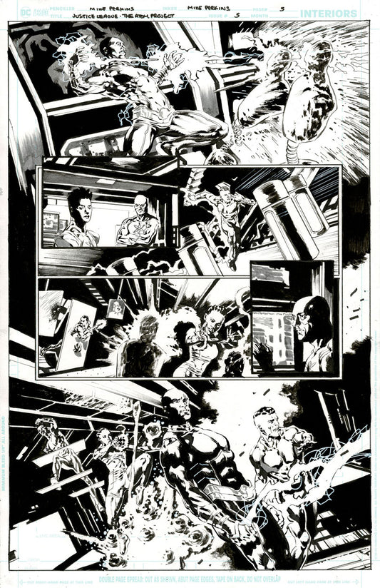 Justice League: The Atom Project #5 p.05 - Atom Project Experiments!